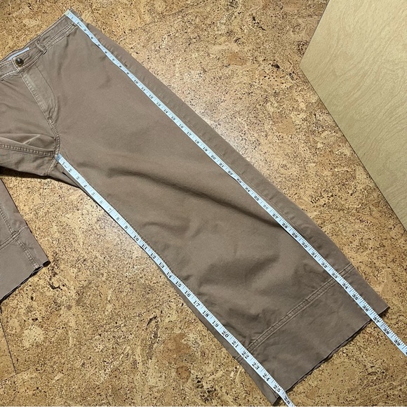 Everlane Wm’s The Lightweight Wide Leg Crop High Waisted Chino Pants Sz 4 - Picture 12 of 13